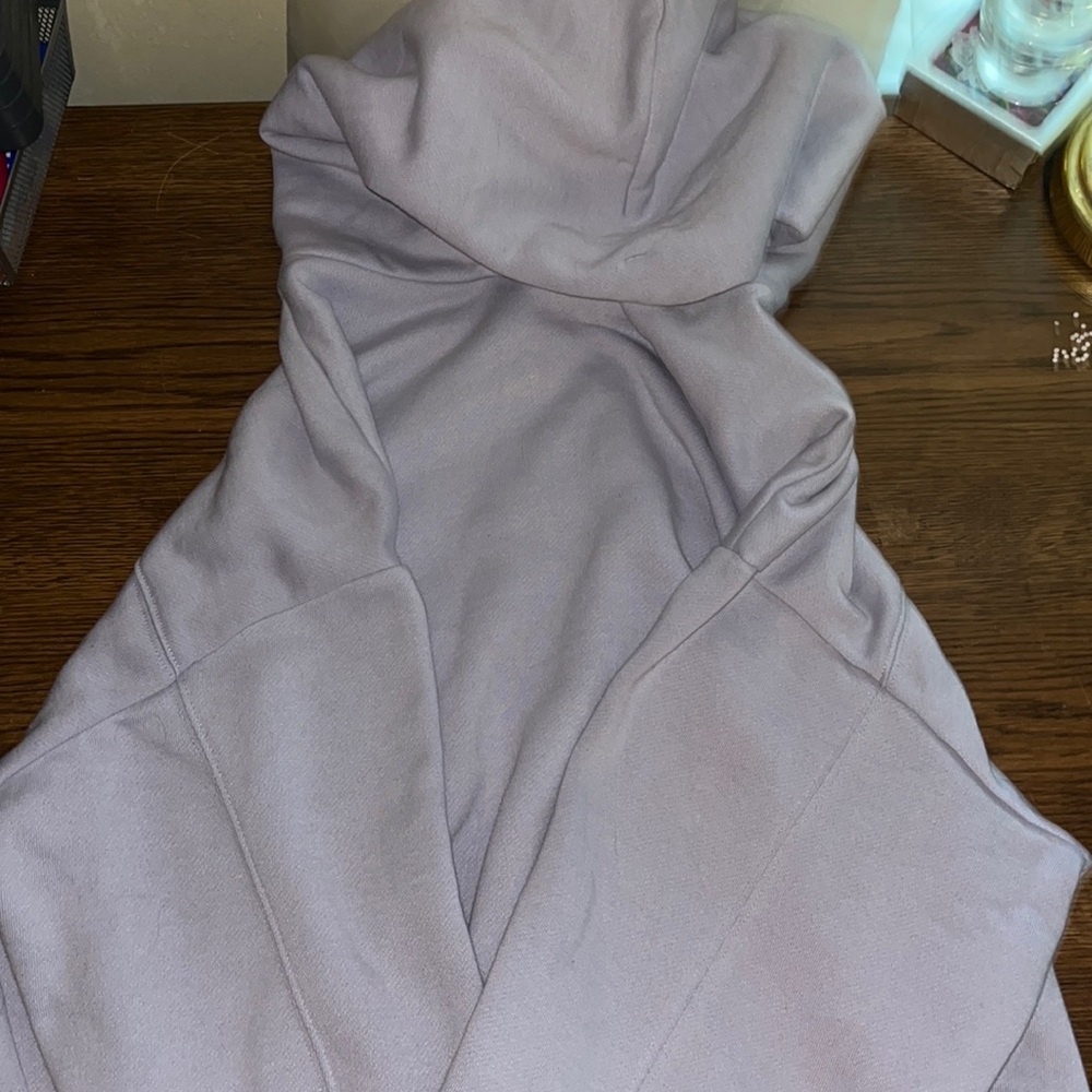 A new day light purple hoodie